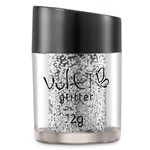 Ficha técnica e caractérísticas do produto Sombra Vult Glitter Prata Nº01