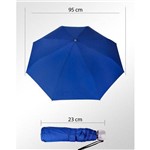 Ficha técnica e caractérísticas do produto Sombrinha Fazzoletti Mini Azul Manual Ref: 504