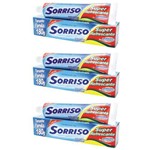 Sorriso Super Refrescante Creme Dental 180g (kit C/03)