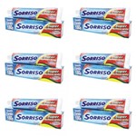 Ficha técnica e caractérísticas do produto Sorriso Super Refrescante Creme Dental 180g (Kit C/06)