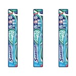 Ficha técnica e caractérísticas do produto Sorriso Tripla 123 Escova Dental Macia - Kit com 03