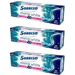 Ficha técnica e caractérísticas do produto Sorriso Xtreme White 4D Creme Dental 70g - Kit com 03