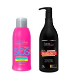 Ficha técnica e caractérísticas do produto SOS Antiemborrachamento e Shampoo Anabolizante Fortificação Cap