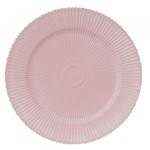 Ficha técnica e caractérísticas do produto Sousplat de Plástico Onix Rosa 33CM - Lyor