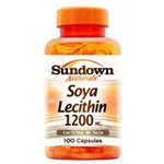Ficha técnica e caractérísticas do produto Soya Lecithin 1200mg Sundown - 100 Cápsulas - 100 Cápsulas - Sem Sabor