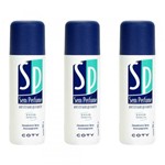 Ficha técnica e caractérísticas do produto Sp S/ Perfume Desodorante Spray 90ml (Kit C/03)