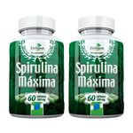 Ficha técnica e caractérísticas do produto Spirulina Máxima - 2 un de 60 Cápsulas - Katigua