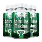 Ficha técnica e caractérísticas do produto Spirulina Máxima - 3 un de 60 Cápsulas - Katigua