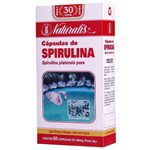 Ficha técnica e caractérísticas do produto Spirulina Platensis (400mg) 60 Cápsulas