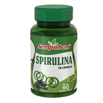 Ficha técnica e caractérísticas do produto Spirulina - Semprebom - 90 caps - 500 mg