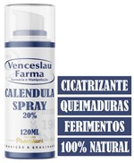 Ficha técnica e caractérísticas do produto Spray de Calêndula 20% 120ml , Cicatrizante - Venceslaufarma