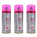 Ficha técnica e caractérísticas do produto Sprayset Hair Spray Forte 250ml (Kit C/03)