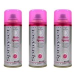 Ficha técnica e caractérísticas do produto Sprayset Hair Spray Forte 250ml - Kit com 03
