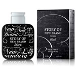 Ficha técnica e caractérísticas do produto Story Of Black 100ml Perfume Masculino - New