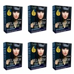 Ficha técnica e caractérísticas do produto Studio Hair Kit Selagem Cabelos Pretos 190ml (Kit C/06)