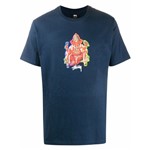 Ficha técnica e caractérísticas do produto Stussy Camiseta com Estampa de Elefante - Azul