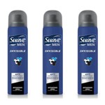 Suave Invisible Desodorante Aerosol Masculino 88g (kit C/12)