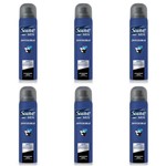 Suave Invisible Desodorante Aerosol Masculino 88g (kit C/06)