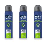 Suave Protect Desodorante Aerosol Men 87g (kit C/03)