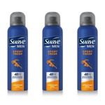 Ficha técnica e caractérísticas do produto Suave Sport Fresh Desodorante Aerosol Men 87g - Kit com 03