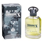 Ficha técnica e caractérísticas do produto Submarine Operation X Real Time Perfume Masculino - Eau de Toilette 100ml