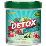 Ficha técnica e caractérísticas do produto Suco Detox Solúvel 220g Sabor Abacaxi com Hortela Unilife