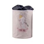 Ficha técnica e caractérísticas do produto Suja lavar a roupa Bucket Canvas cesta de lavanderia do beb¨º Toy Crian?as Storage Bag Box