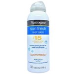 Ficha técnica e caractérísticas do produto Sun Fresh Wet Skin Fps 15 Neutrogena - 180ml - 180ml