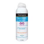 Ficha técnica e caractérísticas do produto Sun Fresh Wet Skin FPS50 Neutrogena - Protetor Solar - 180ml - 180ml