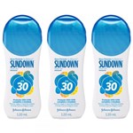 Ficha técnica e caractérísticas do produto Sundown Fps30 Protetor Solar 120ml (Kit C/03)