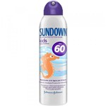 Ficha técnica e caractérísticas do produto Sundown Kids Spray Protetor Solar FPS-60 com 150ml - Johnson e Johnson Brasil