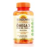Ficha técnica e caractérísticas do produto Sundown Omega 3 Fish Oil 1000 Mg C/180
