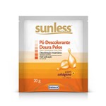 Ficha técnica e caractérísticas do produto Sunless Doura Pêlos Pó Descolorante 20g