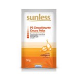 Ficha técnica e caractérísticas do produto Sunless Doura Pelos Pó Descolorante 50g