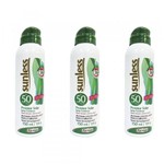 Ficha técnica e caractérísticas do produto Sunless Fps50 Protetor Solar Spray 150ml (Kit C/03)