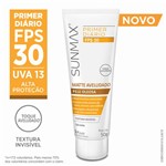 Sunmax Matte Aveludado Primer Diário Pele Oleosa Fps30 50g