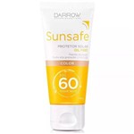 Sunsafe Protetor Solar Facial Fps 60 com Cor 50ml Darrow