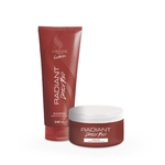 Ficha técnica e caractérísticas do produto Sunshine Professional Manutenção Radiant Daily Red Shampoo 240mL + Máscara 250g