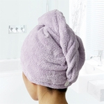 Ficha técnica e caractérísticas do produto Super absorvente Mulheres Toalha de banho de secagem r¨¢pida Coral velo Secagem Cap cabelo