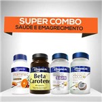 Ficha técnica e caractérísticas do produto Super Combo - SAÚDE (Beta Carotene+Óleo de Coco+Ômega 3+Vitamina C) - VitaminLife