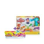 Ficha técnica e caractérísticas do produto Super Kit Play Doh Barbearia Divertida com 4 Potes - Hasbro
