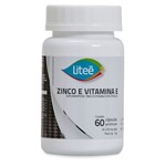Suplemento de Zinco com Vitamina e 60 Cápsulas - Liteé