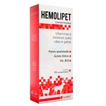 Ficha técnica e caractérísticas do produto Suplemento Hemolipet Avert C/30 Comprimidos