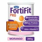 Ficha técnica e caractérísticas do produto Suplemento Hiperproteico Fortifit Pro Morango 280g
