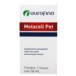 Ficha técnica e caractérísticas do produto Suplemento Ouro Fino Metacell Pet - 50 ML - Ouro Fino Pet