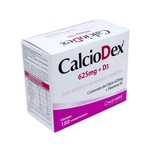 Suplemento Vitaminico Mineral Calciodex Carbonato De Cálcio 625mg + Vitamina D3 Com 180 Comprimidos - Kley Hertz