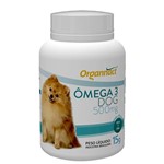 Ficha técnica e caractérísticas do produto Suplemento Vitamínico Omega 3 Dog Organnact 500mg