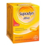 Ficha técnica e caractérísticas do produto Supradyn Ativa - 30 Comprimidos Bayer