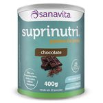 Ficha técnica e caractérísticas do produto Suprinutri Ganho De Peso Sanavita 400G Chocolate