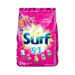 Ficha técnica e caractérísticas do produto Surf Rosas e Flor de Lis Detergente em Pó 2kg